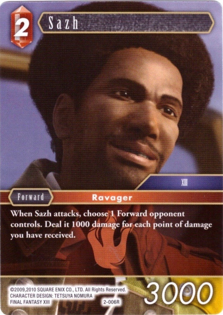 Sazh - 2-006R (2) [DEC] - Final Fantasy TCG Single
