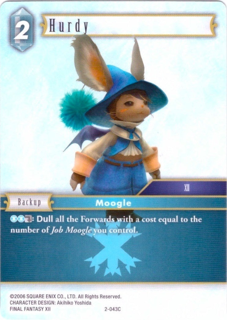 Hurdy - 2-043C (2) [DEC] - Final Fantasy TCG Single