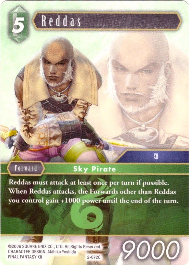 Reddas - 2-072C (2) [DEC] - Final Fantasy TCG Single