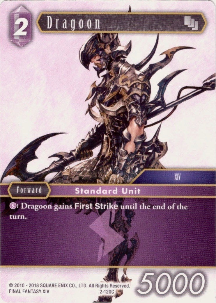 Dragoon - 2-120C (2) [DEC] - Final Fantasy TCG Single