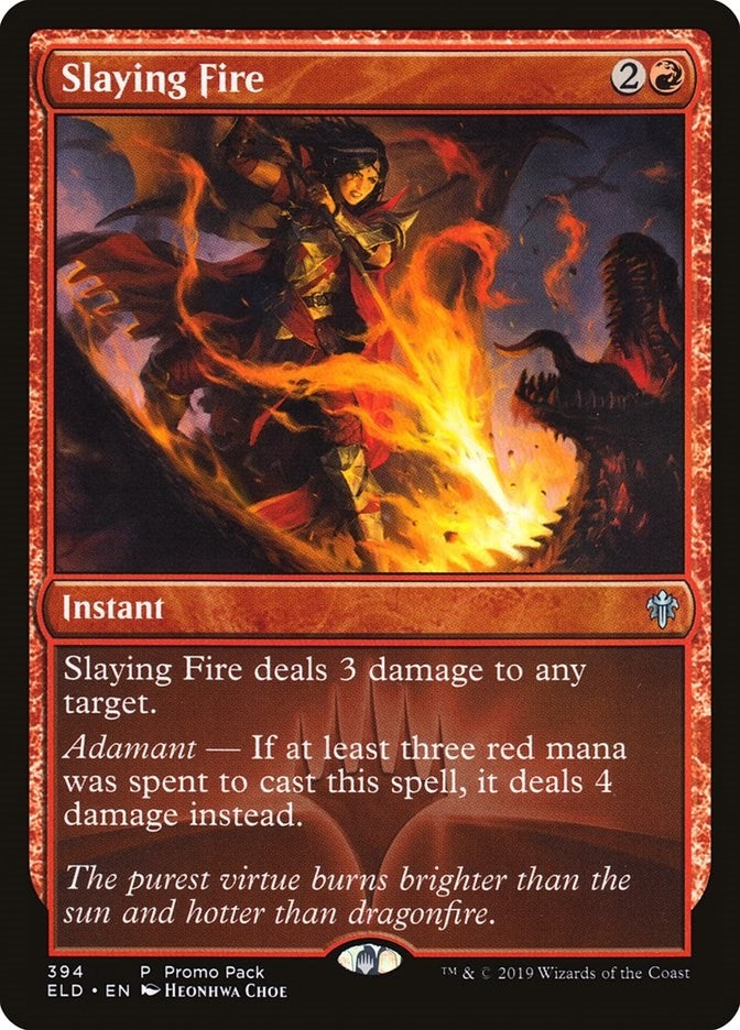 Slaying Fire (394) [PPELD] - MTG Single