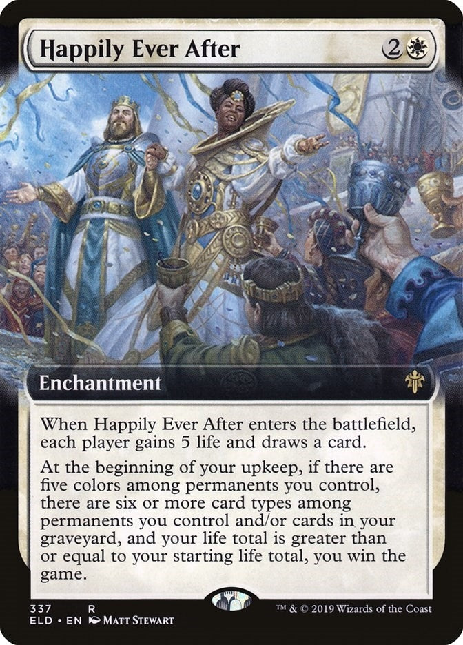 Happily Ever After (Extended Art) (337) [ELD] - MTG Single