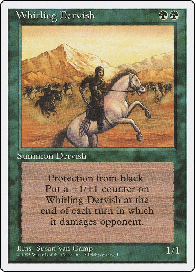 Whirling Dervish [4ED] - MTG Single