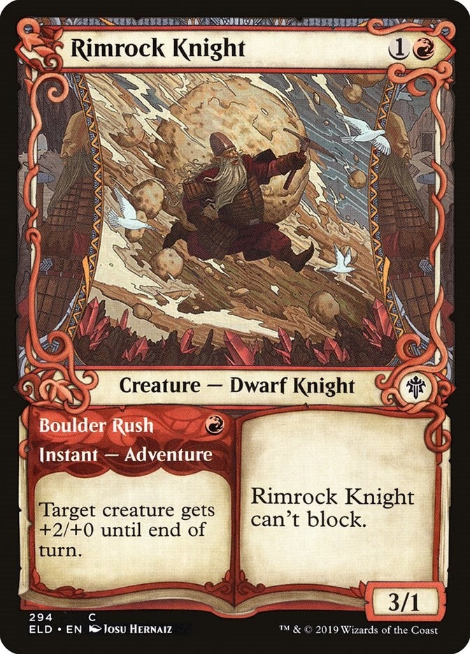 Rimrock Knight (Showcase) (294) [ELD] - MTG Single