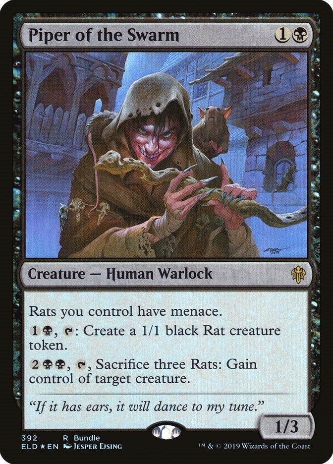 Piper of the Swarm (ELD Bundle) (392) [UMP] - MTG Single