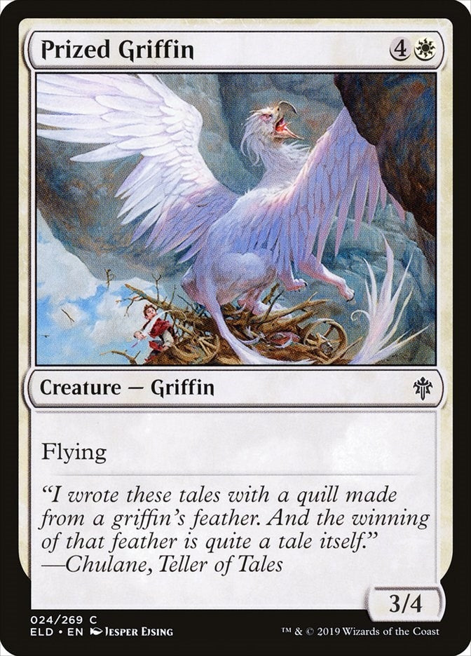 Prized Griffin (24) [ELD] - MTG Single