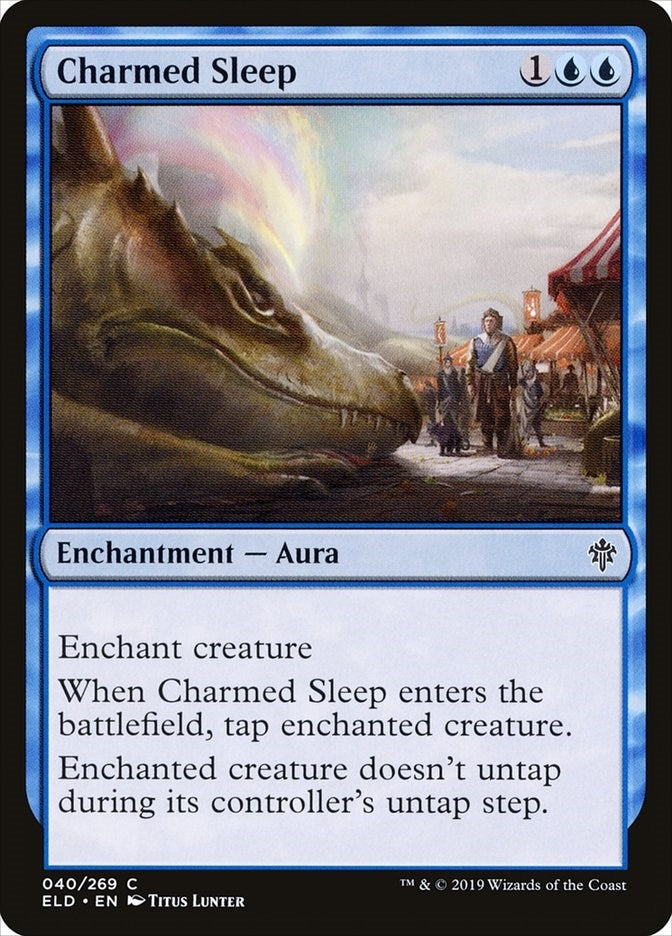 Charmed Sleep (40) [ELD] - MTG Single