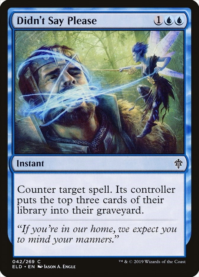 Didn’t Say Please (42) [ELD] - MTG Single