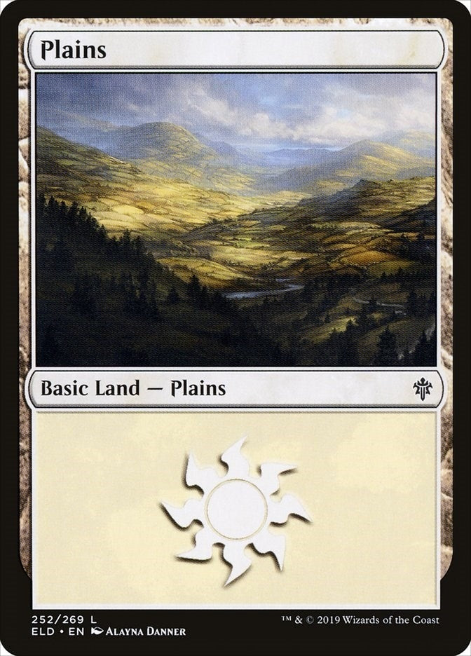Plains (252) (252) [ELD] - MTG Single