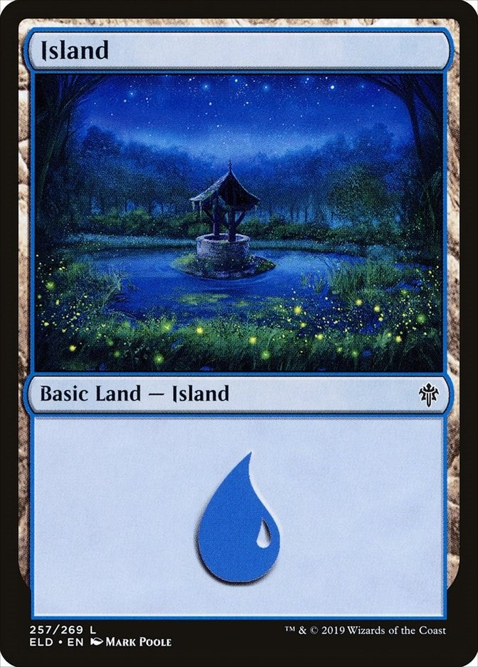 Island (257) (257) [ELD] - MTG Single