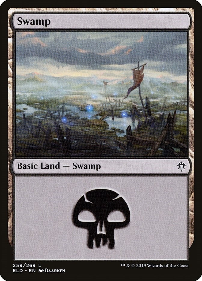 Swamp (259) (259) [ELD] - MTG Single
