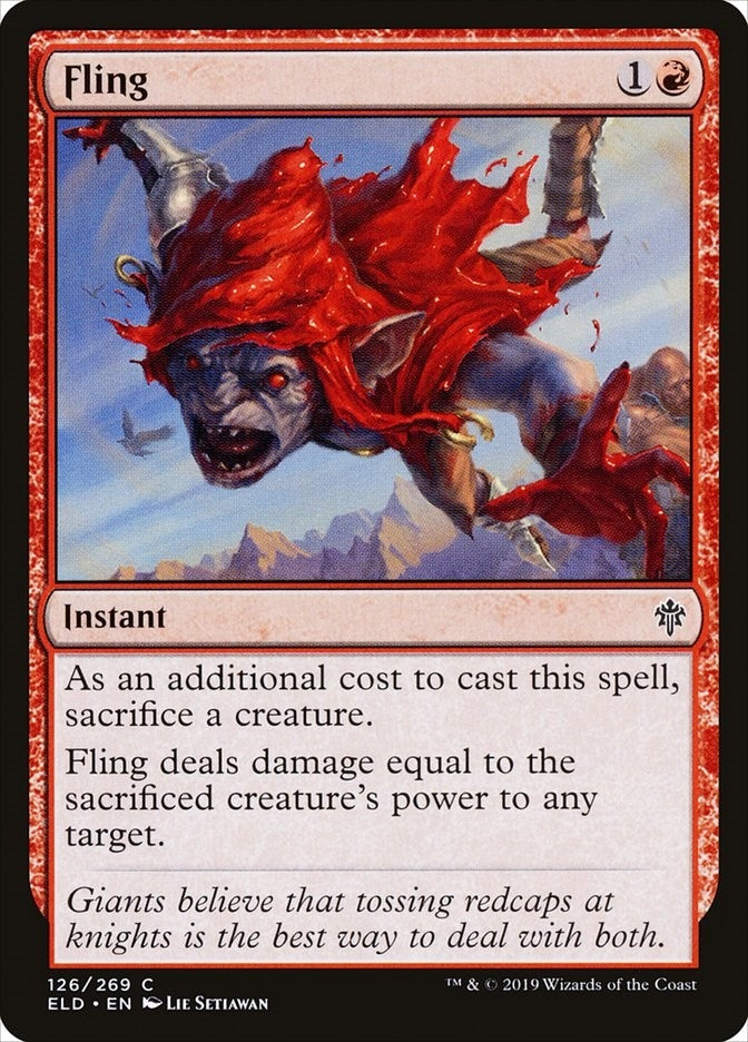 Fling (126) [ELD] - MTG Single