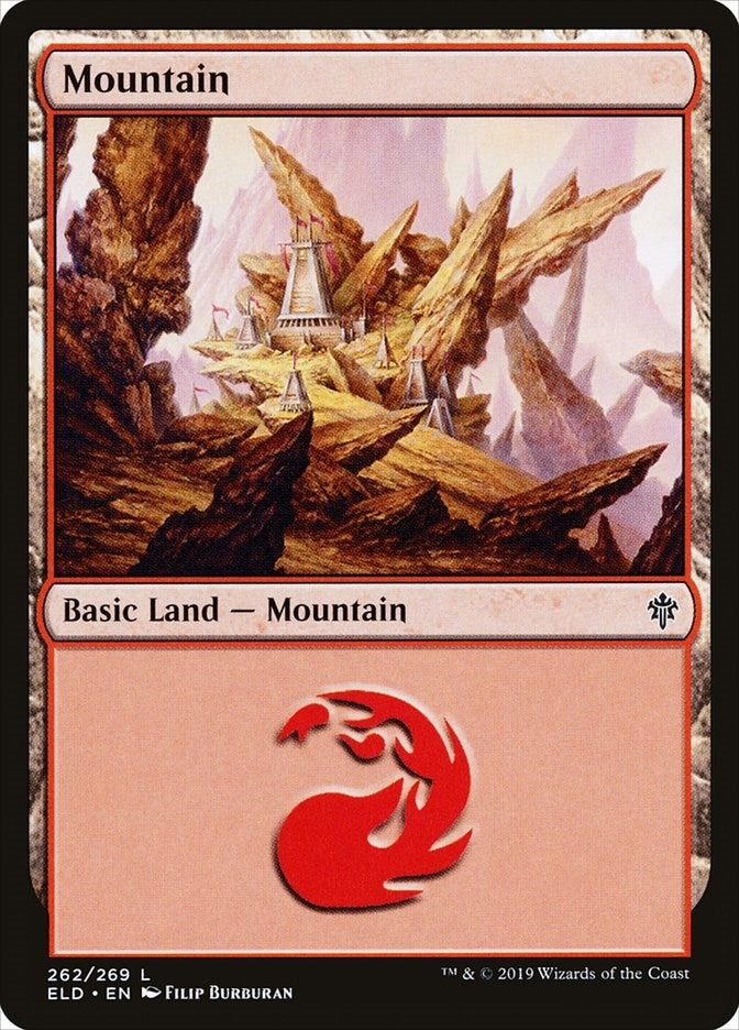 Mountain (262) (262) [ELD] - MTG Single