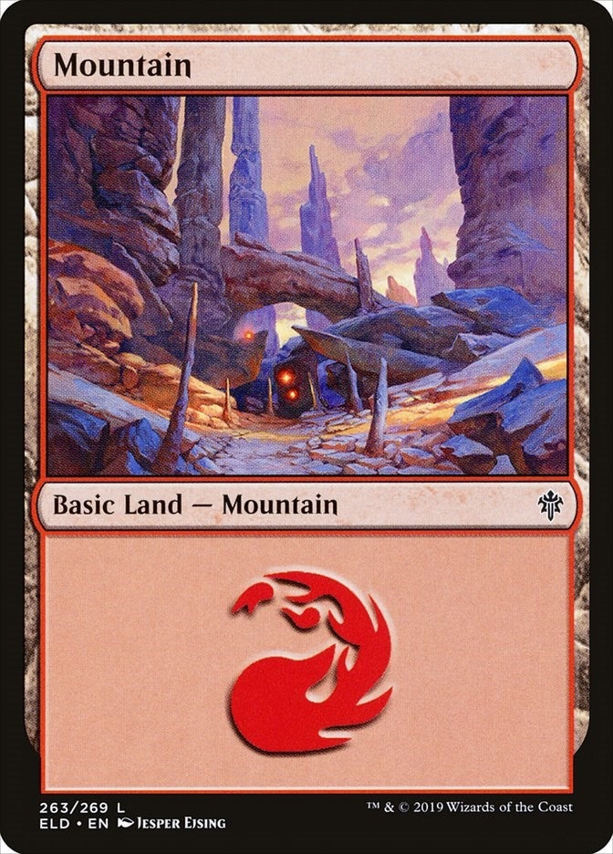 Mountain (263) (263) [ELD] - MTG Single