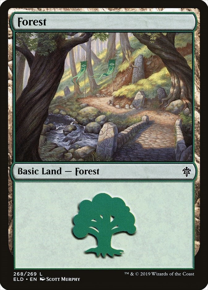 Forest (268) (268) [ELD] - MTG Single