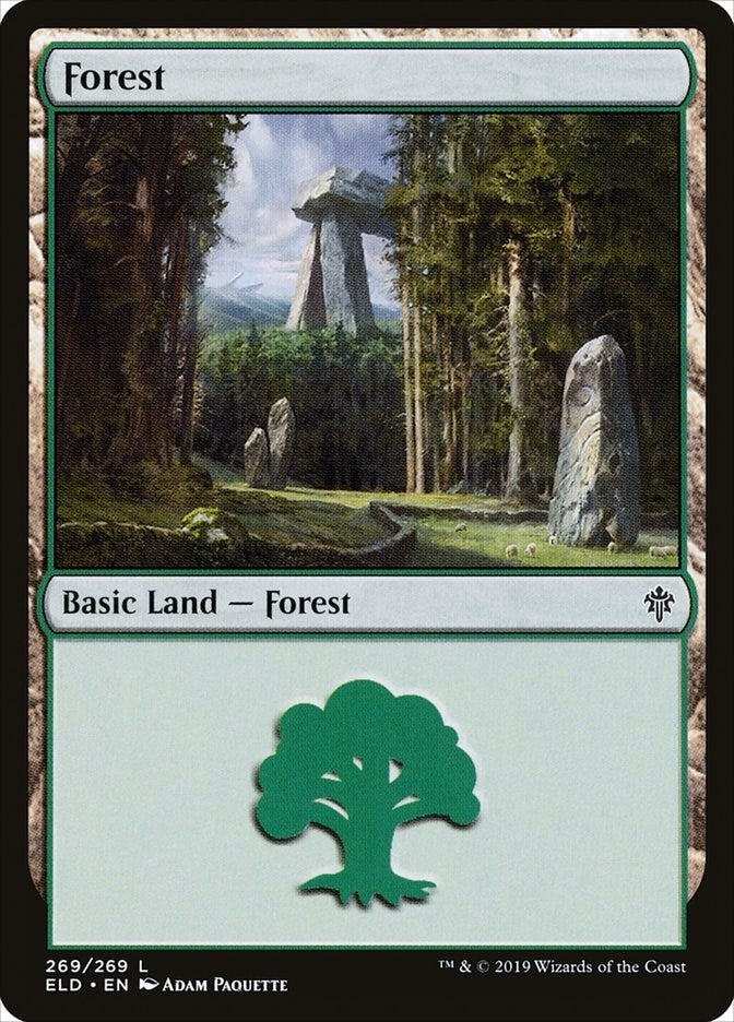 Forest (269) (269) [ELD] - MTG Single