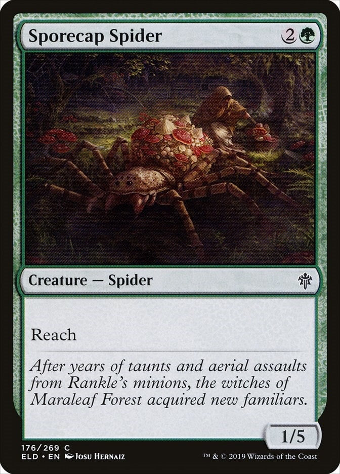 Sporecap Spider (176) [ELD] - MTG Single