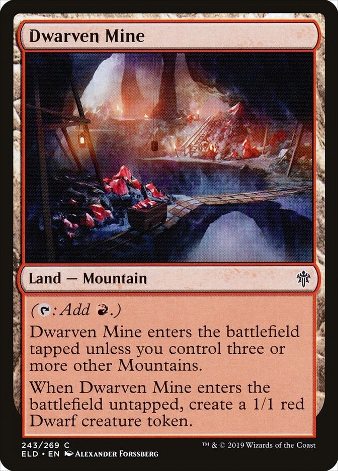 Dwarven Mine (243) [ELD] - MTG Single