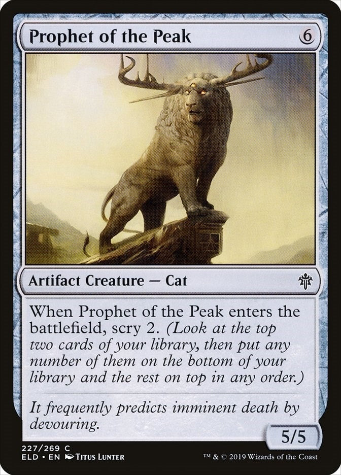 Prophet of the Peak (227) [ELD] - MTG Single