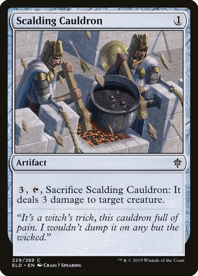 Scalding Cauldron (229) [ELD] - MTG Single