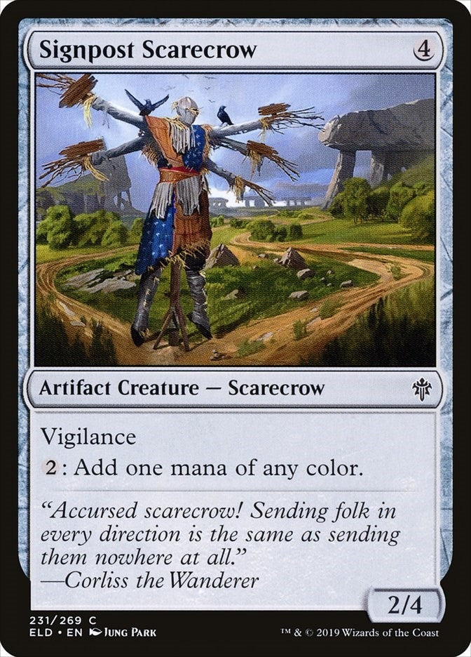 Signpost Scarecrow (231) [ELD] - MTG Single