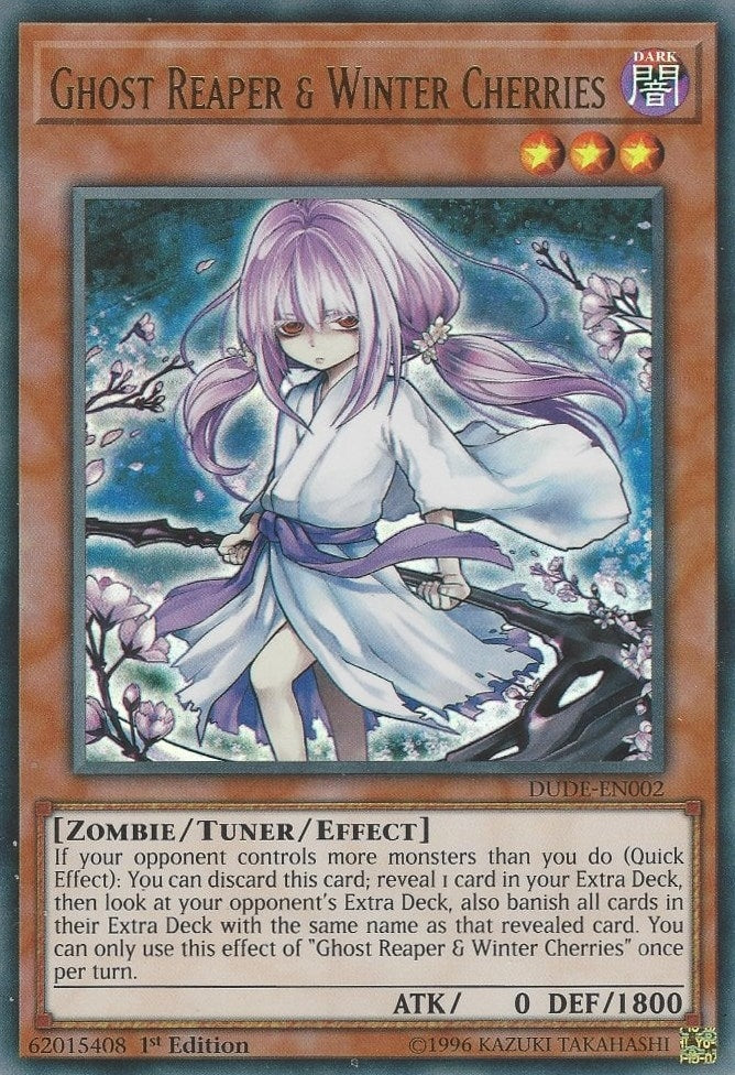 Ghost Reaper & Winter Cherries (2) (DUDE) - YuGiOh Single