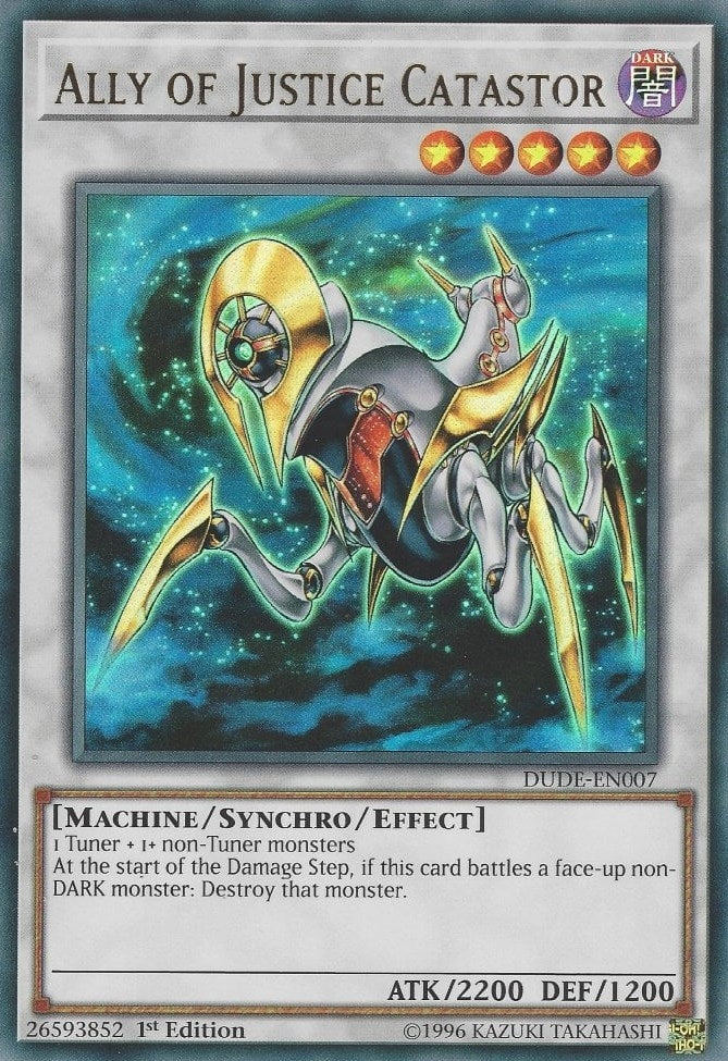 Ally of Justice Catastor (7) (DUDE) - YuGiOh Single