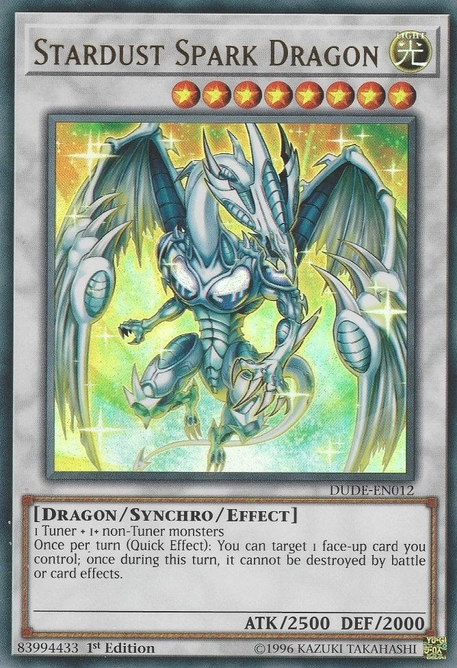 Stardust Spark Dragon (12) (DUDE) - YuGiOh Single