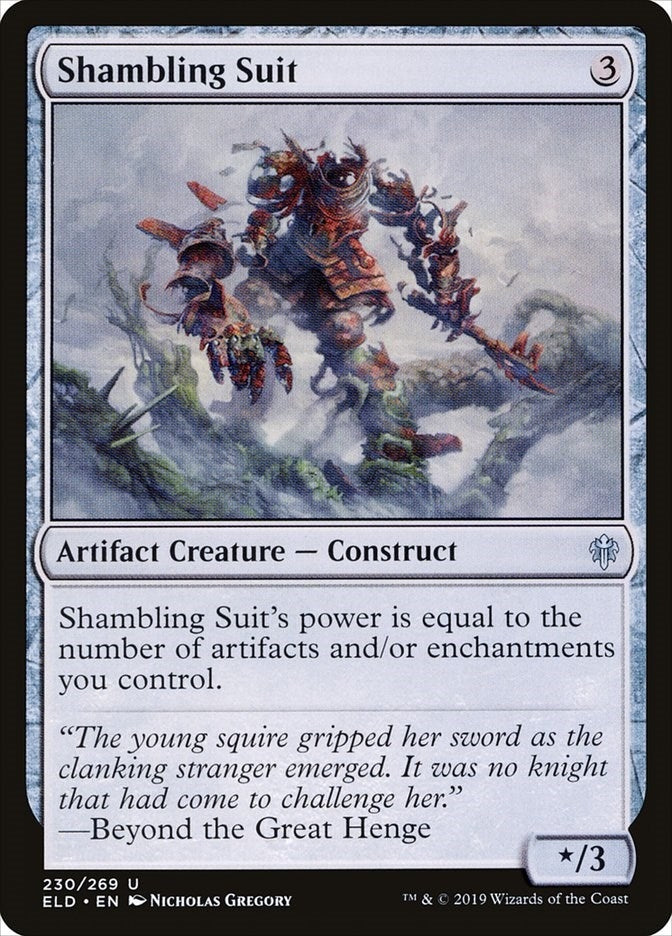 Shambling Suit (230) [ELD] - MTG Single