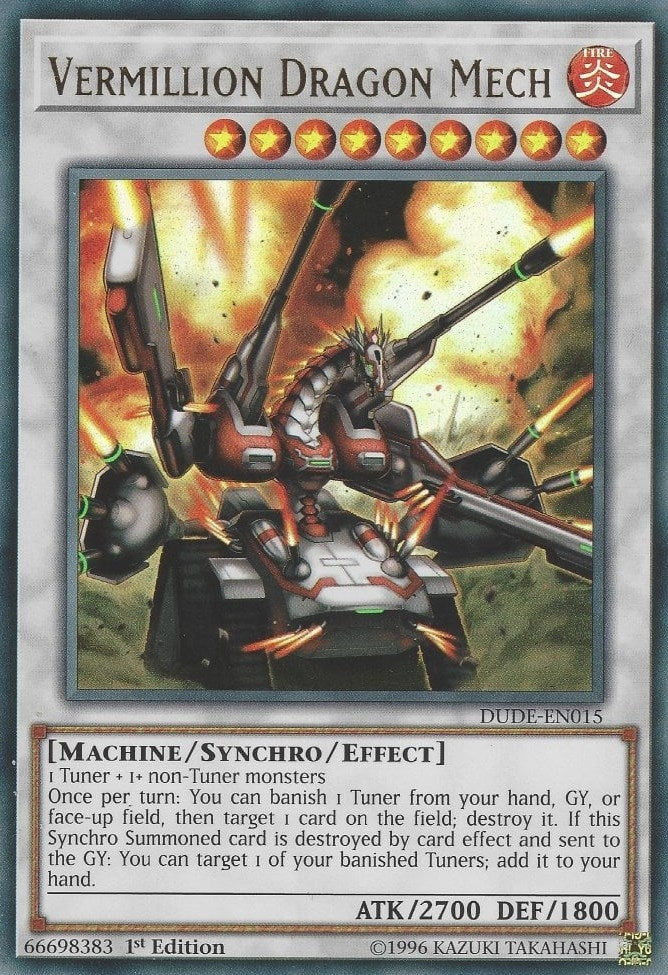 Vermillion Dragon Mech (15) (DUDE) - YuGiOh Single