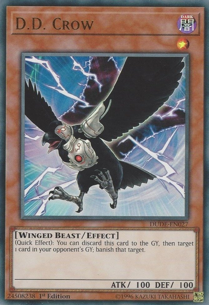 D.D. Crow (27) (DUDE) - YuGiOh Single