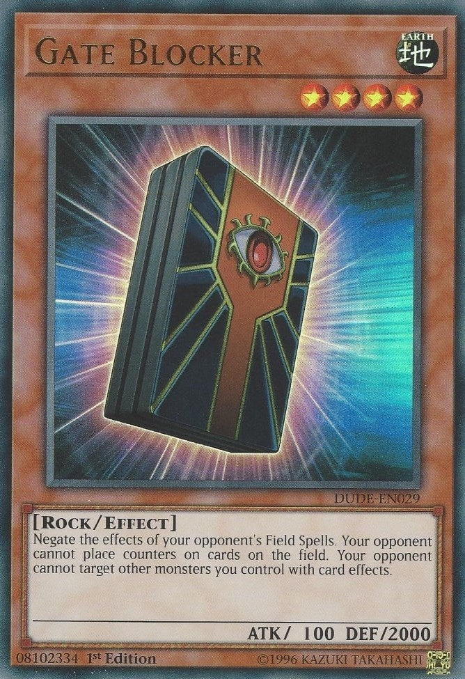 Gate Blocker (29) (DUDE) - YuGiOh Single