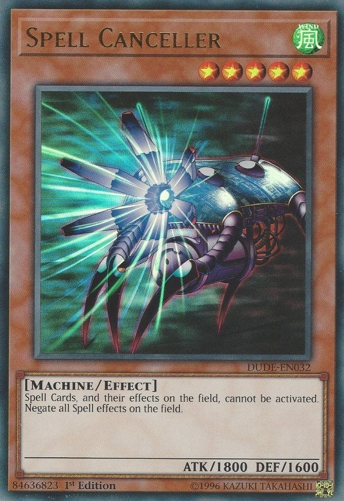 Spell Canceller (32) (DUDE) - YuGiOh Single