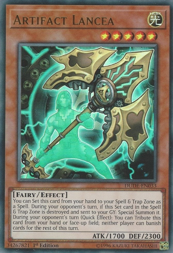 Artifact Lancea (33) (DUDE) - YuGiOh Single