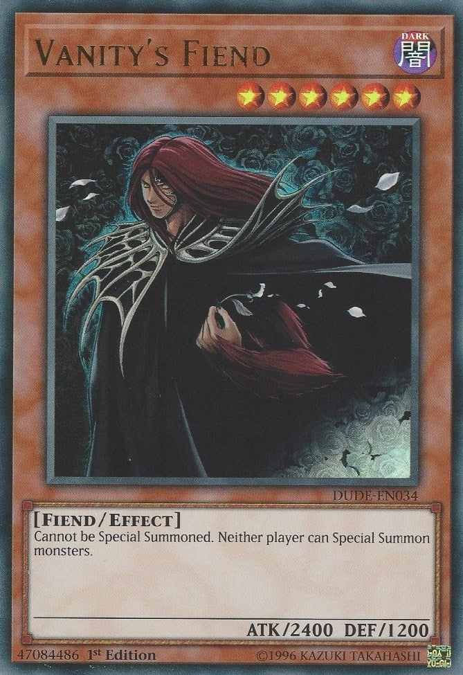 Vanity’s Fiend (34) (DUDE) - YuGiOh Single