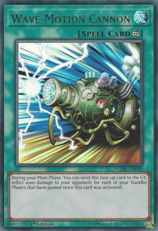 Wave-Motion Cannon (39) (DUDE) - YuGiOh Single