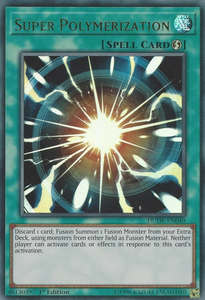 Super Polymerization (40) (DUDE) - YuGiOh Single