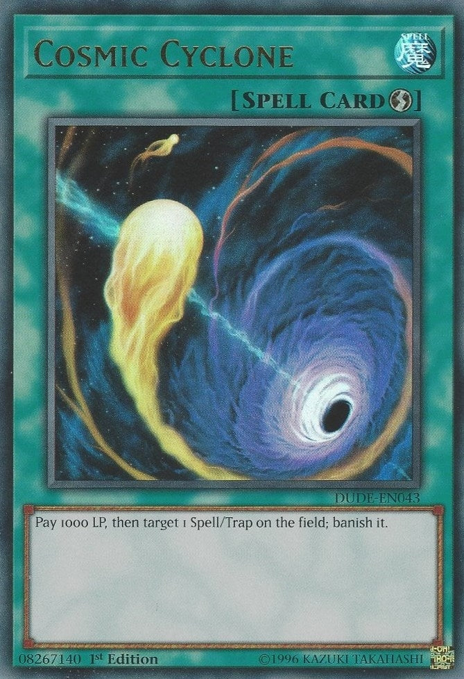 Cosmic Cyclone (43) (DUDE) - YuGiOh Single