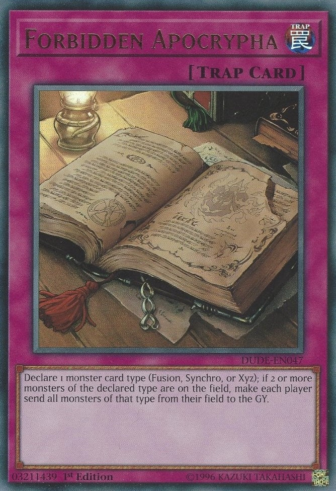 Forbidden Apocrypha (47) (DUDE) - YuGiOh Single