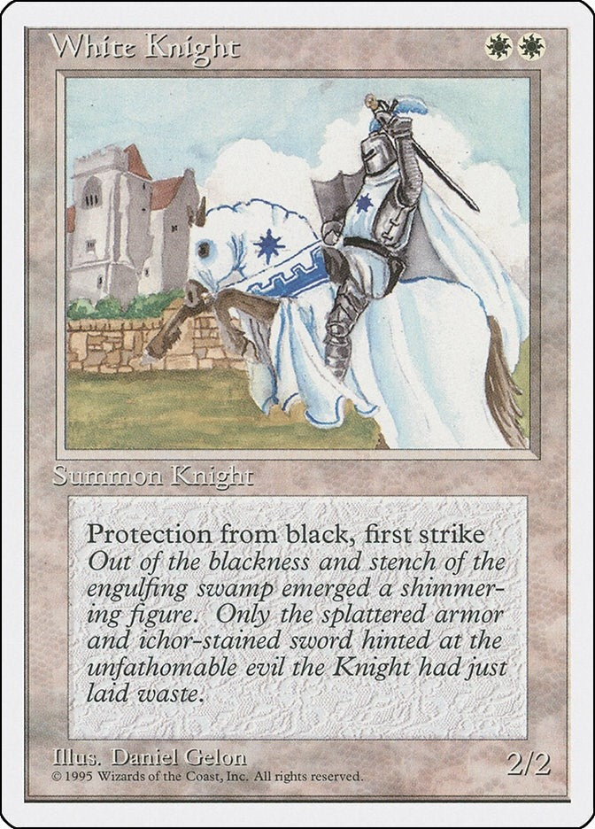 White Knight [4ED] - MTG Single