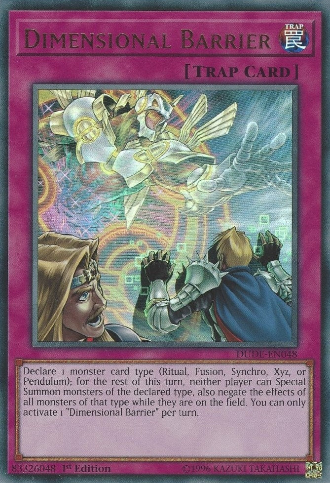 Dimensional Barrier (48) (DUDE) - YuGiOh Single