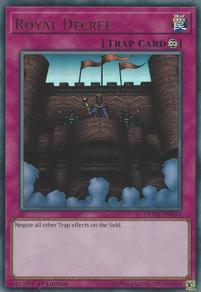 Royal Decree (51) (DUDE) - YuGiOh Single