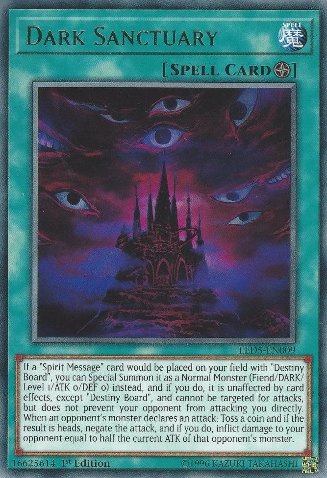 Dark Sanctuary (5009) (LED5) - YuGiOh Single