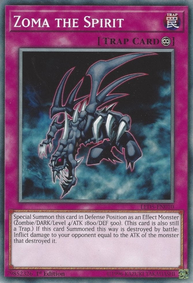 Zoma the Spirit (5010) (LED5) - YuGiOh Single