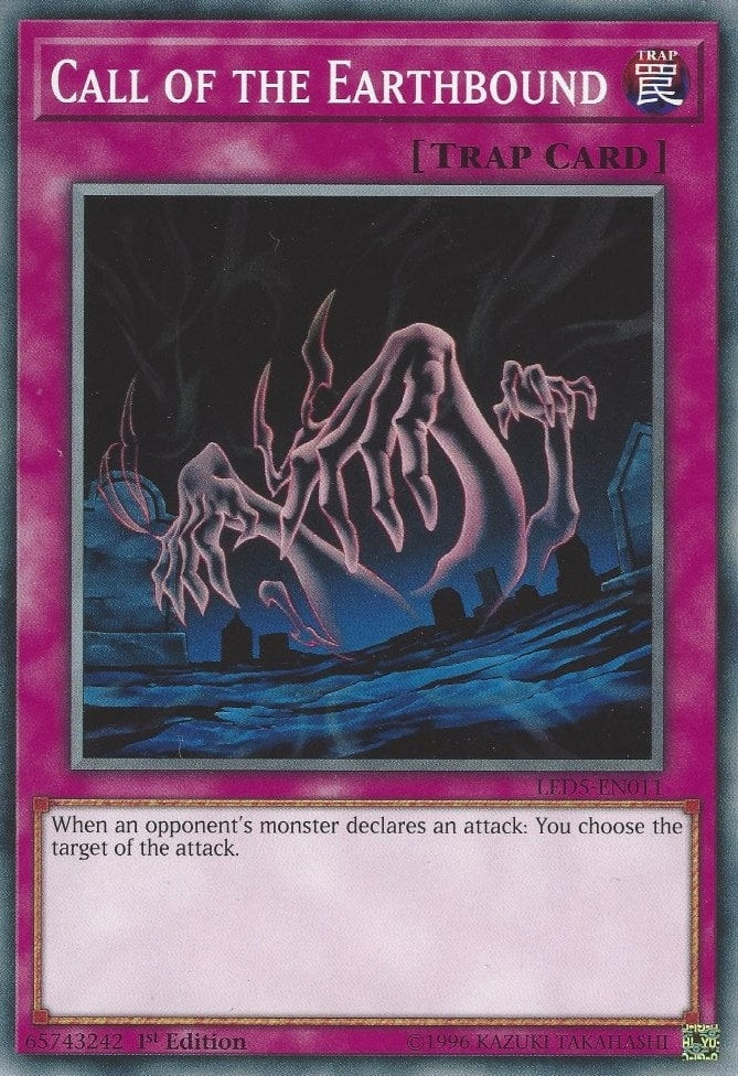 Call of the Earthbound (5011) (LED5) - YuGiOh Single