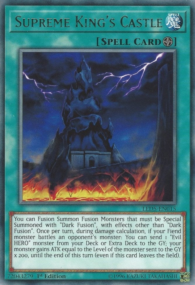 Supreme King’s Castle (5015) (LED5) - YuGiOh Single