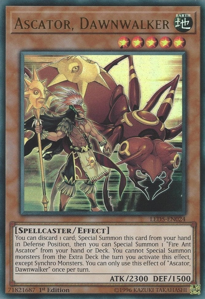 Ascator Dawnwalker (5024) (LED5) - YuGiOh Single