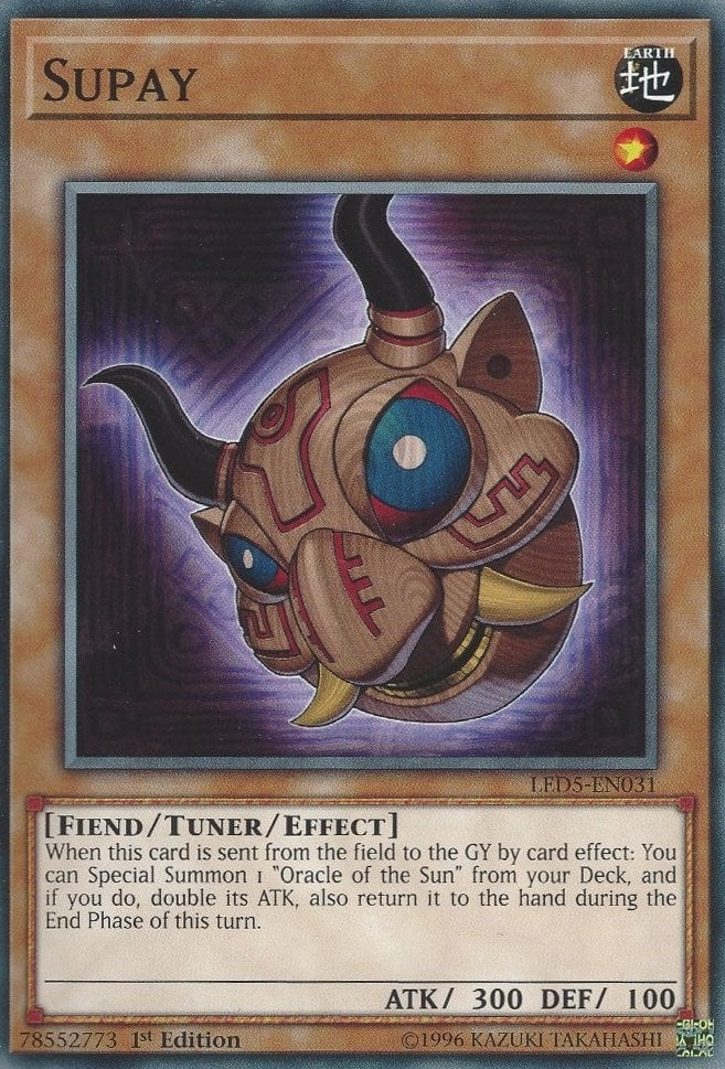 Supay (5031) (LED5) - YuGiOh Single