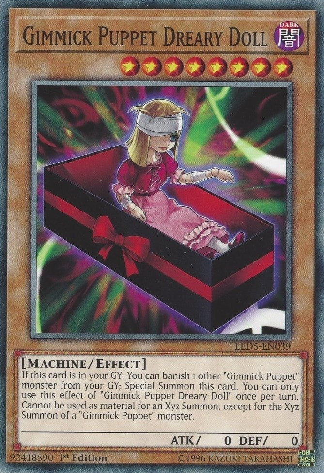 Gimmick Puppet Dreary Doll (5039) (LED5) - YuGiOh Single