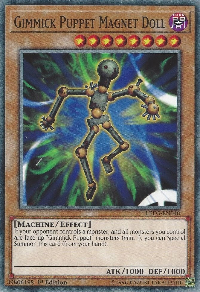 Gimmick Puppet Magnet Doll (5040) (LED5) - YuGiOh Single